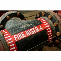 Brady® 91425 Pipe Marker Arrow Tape, Vinyl, 1"W x 30 Yds., Green/White 6 Brady® 91425 Pipe Marker Arrow Tape, Vinyl, 1"W x 30 Yds., Green/White -Hoses & Tubes Sales 2022 91426 app1 1