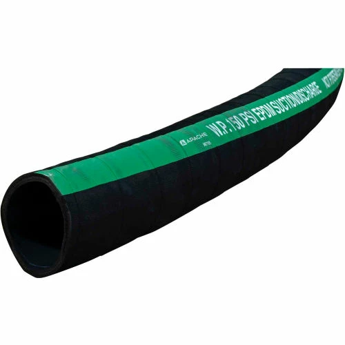 Apache Hose & Belting 1-1/2" EPDM Rubber Suction / Discharge Hose, 20 Feet 3 Apache Hose & Belting 1-1/2" EPDM Rubber Suction / Discharge Hose, 20 Feet