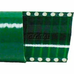 Apache Hose & Belting 1-1/2" x 20' Green PVC Water Suction Hose Assembly w/ Aluminum C Coupling x Plated Steel King Nipple
