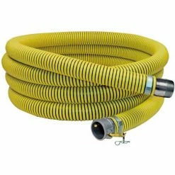Apache Hose & Belting 2" x 20' Fertilizer Solution Suction / Discharge Hose Assembly w/Cam Lock and King Nipple