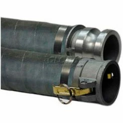 Apache Hose & Belting 2-1/2" x 20' EPDM Rubber Suction Hose Assembly Coupled w/ M x F Aluminum Short Shanks