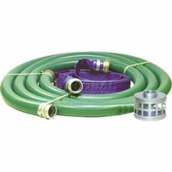 Apache Hose & Belting 3" Transfer Pump Hose Kits w/ Aluminum Couplers and Fittings