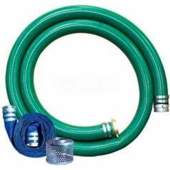 Apache Hose & Belting 1-1/2" Trash Pump Hose Kits w/ Aluminum Couplings and Fittings