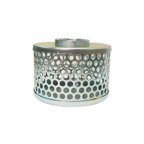 Apache Hose & Belting Apache 70001500 3" FNPT Plated Steel Round Hole Strainer 3 Apache Hose & Belting Apache 70001500 3" FNPT Plated Steel Round Hole Strainer