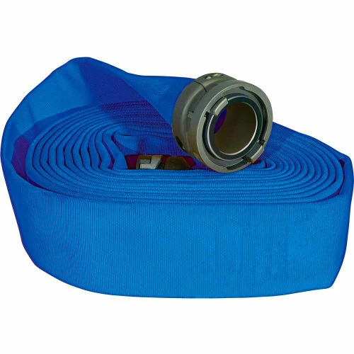 Kuriyama Fire Products JAFLINE HD Double Jacket Fire Hose, 2-1/2" X 50 Ft, 400 PSI, Blue 3 Kuriyama Fire Products JAFLINE HD Double Jacket Fire Hose, 2-1/2" X 50 Ft, 400 PSI, Blue