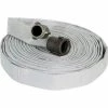 Kuriyama Fire Products FOREST LITE Single Jacket Fire Hose, 1" X 100 Ft, 300 PSI, White -Hoses & Tubes Sales 2022 AR4 N55H1F100N