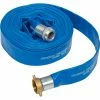 Apache Hose & Belting Apache 98138015 1-1/2" x 50' PVC Lay Flat Discharge Hose w/ M x F Aluminum Short Shanks -Hoses & Tubes Sales 2022 B484030