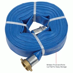 Apache Hose & Belting Apache 98138015 1-1/2" x 50' PVC Lay Flat Discharge Hose w/ M x F Aluminum Short Shanks 14 Apache Hose & Belting Apache 98138015 1-1/2" x 50' PVC Lay Flat Discharge Hose w/ M x F Aluminum Short Shanks -Hoses & Tubes Sales 2022 B484030IN 2wco