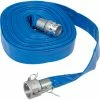 Apache Hose & Belting Apache 98138053 2" x 100' PVC Lay Flat Discharge Hose w/C x E Aluminum Cam & Groove Fittings -Hoses & Tubes Sales 2022 B484091
