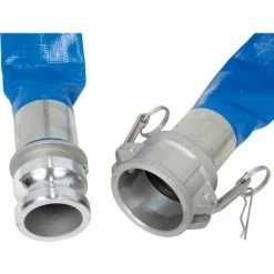 Apache Hose & Belting Apache 98138053 2" x 100' PVC Lay Flat Discharge Hose w/C x E Aluminum Cam & Groove Fittings -Hoses & Tubes Sales 2022 B484091 02
