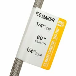 Fluidmaster 12IM60 Icemaker Water Supply Connector 1/4 In. Compression X 1/4 In. Compression X 60 In -Hoses & Tubes Sales 2022 B796092 02