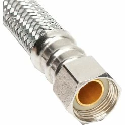 Fluidmaster B1F16 Faucet Supply 3/8 In. Compression X 1/2 In. I.P. Straight X 16 In. - Braided SS -Hoses & Tubes Sales 2022 B796096 04 1