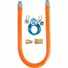 BK Resources 1" x 72" Commercial Gas Hose Kit CSA and ANSI Approved, BKG-GHC-10072-SCK2 2 BK Resources 1" x 72" Commercial Gas Hose Kit CSA and ANSI Approved, BKG-GHC-10072-SCK2 -Hoses & Tubes Sales 2022 BKR BKG GHC 10072 SCK2