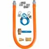 BK Resources 1" x 72" Commercial Gas Hose Kit CSA and ANSI Approved, BKG-GHC-10072-SCK3 -Hoses & Tubes Sales 2022 BKR BKG GHC 10072 SCK3