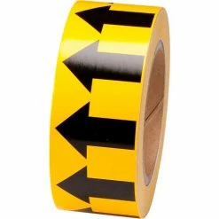 Brady® 91420 Pipe Marker Arrow Tape, Vinyl, 2"W x 30 Yds., Yellow/Black 7 Brady® 91420 Pipe Marker Arrow Tape, Vinyl, 2"W x 30 Yds., Yellow/Black -Hoses & Tubes Sales 2022 BRW 91420