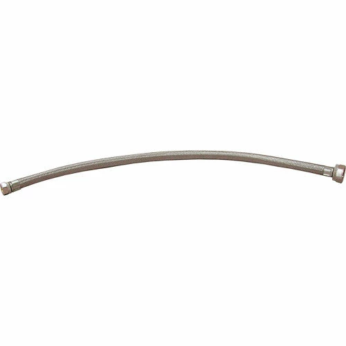 Jones Stephens Flexible Stainless Steel Faucet Connector, 12"L, 3/8" x 1/2" OD x FIP 3 Jones Stephens Flexible Stainless Steel Faucet Connector, 12"L, 3/8" x 1/2" OD x FIP