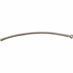 Jones Stephens Flexible Stainless Steel Faucet Connector, 16"L, 3/8" x 1/2" OD x FIP