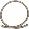 Jones Stephens Flexible Stainless Steel Icemaker Connector, 84"L, 1/4" x 1/4" OD x OD -Hoses & Tubes Sales 2022 JO5 S04232