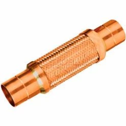 Mason Industries Bronze Hose & Braid w/ Copper Sweat Ends 3/4 x 7