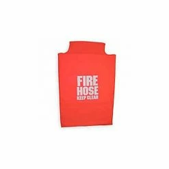 Moon American Fire Hose Hump Rack Cover - 25 X 18-1/2X 3-1/2 - Red Vinyl - For 1421-1 Hump Rack