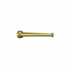 Moon American Fire Hose Plain Hose Nozzle - 1 In. NH - Brass