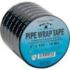 Black Swan Pipe Wrap Tape , 4" x 100' - 10 mil - Pkg Qty 12 -Hoses & Tubes Sales 2022 MYZ 10280