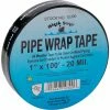 Black Swan Pipe Wrap Tape , 1" x 100' - 20 mil - Pkg Qty 48 -Hoses & Tubes Sales 2022 MYZ 10300