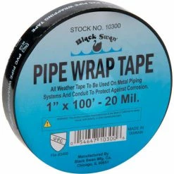 Black Swan Pipe Wrap Tape , 1" x 100' - 20 mil - Pkg Qty 48