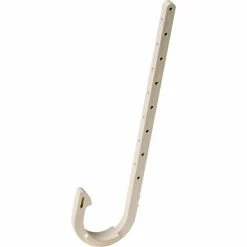 Black Swan DWV Plastic J-Hook - Bagged, 1-1/2" X 7" - Pkg Qty 6