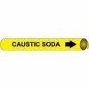 Precoiled and Strap-on Pipe Marker - Caustic Soda -Hoses & Tubes Sales 2022 NM A4013