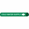 Precoiled and Strap-on Pipe Marker - Cold Water Supply 2 Precoiled and Strap-on Pipe Marker - Cold Water Supply -Hoses & Tubes Sales 2022 NM A4021