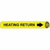 Precoiled and Strap-on Pipe Marker - Heating Return 1 Precoiled and Strap-on Pipe Marker - Heating Return -Hoses & Tubes Sales 2022 NM A4053