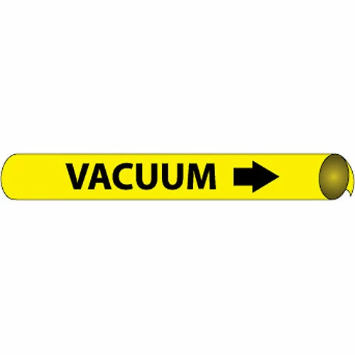 Precoiled and Strap-on Pipe Marker - Vacuum 3 Precoiled and Strap-on Pipe Marker - Vacuum