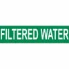 Pressure-Sensitive Pipe Marker - Filtered Water, Pack Of 25 -Hoses & Tubes Sales 2022 NM B1104G