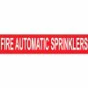 Pressure-Sensitive Pipe Marker - Fire Automatic Sprinklers, Pack Of 25 -Hoses & Tubes Sales 2022 NM B1105R