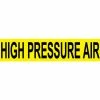 Pressure-Sensitive Pipe Marker - High Pressure Air, Pack Of 25 -Hoses & Tubes Sales 2022 NM B1128Y
