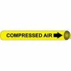 Precoiled and Strap-on Pipe Marker - Compressed Air -Hoses & Tubes Sales 2022 NM B4023