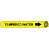 Precoiled and Strap-on Pipe Marker - Tempered Water -Hoses & Tubes Sales 2022 NM B4104
