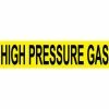Pressure-Sensitive Pipe Marker - High Pressure Gas, Pack Of 25 -Hoses & Tubes Sales 2022 NM C1130Y