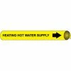 Precoiled and Strap-on Pipe Marker - Heating Hot Water Supply 2 Precoiled and Strap-on Pipe Marker - Heating Hot Water Supply -Hoses & Tubes Sales 2022 NM C4052