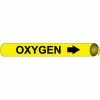 Precoiled and Strap-on Pipe Marker - Oxygen -Hoses & Tubes Sales 2022 NM C4079