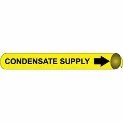 Precoiled and Strap-on Pipe Marker - Condensate Supply