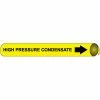 Precoiled and Strap-on Pipe Marker - High Pressure Condensate -Hoses & Tubes Sales 2022 NM D4058