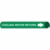 Precoiled and Strap-on Pipe Marker - Cooling Water Return 2 Precoiled and Strap-on Pipe Marker - Cooling Water Return -Hoses & Tubes Sales 2022 NM F4032