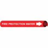 Precoiled and Strap-on Pipe Marker - Fire Protection Water -Hoses & Tubes Sales 2022 NM F4043
