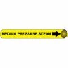 Precoiled and Strap-on Pipe Marker - Medium Pressure Steam -Hoses & Tubes Sales 2022 NM F4072
