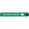 Precoiled and Strap-on Pipe Marker - Deionized Water 2 Precoiled and Strap-on Pipe Marker - Deionized Water -Hoses & Tubes Sales 2022 NM G4034