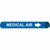 Precoiled and Strap-on Pipe Marker - Medical Air 1 Precoiled and Strap-on Pipe Marker - Medical Air -Hoses & Tubes Sales 2022 NM H4071