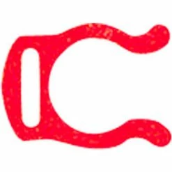 John Guest 1/4 Tube Red Plastic Locking Clip - Pack of 100