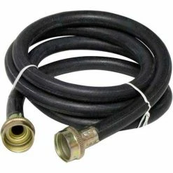 Plumb Pak Washing Machine Supply Hose 3/4 In. F.H.T. X 3/4 In. F.H.T. X 72 In. - Reinforced Rubber - Pkg Qty 15